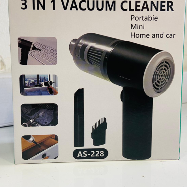 As 228 – 3 In 1 Portable Vacuum Cleaner, Vacuum For Car – Vacuum For Home – Duster