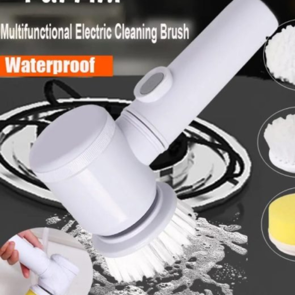 Magic Brush Wireless Battery Cleaning Brush Bathtub Tile Professional Cleaning Brush Rechargeable