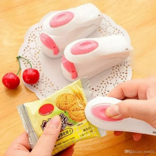 Portable Mini Sealer Household Sealing Machine Heat Sealer Capper For Plastic Bags Package Food Saver